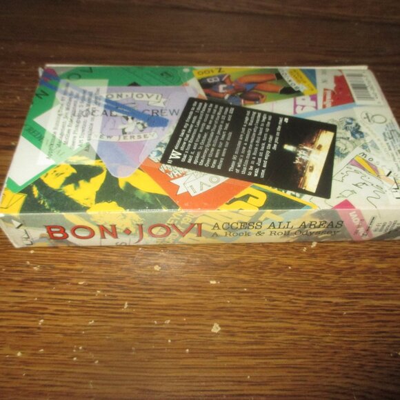 Bon Jovi: Access all Areas( - A Rock B' Roll Odyssey (VHS, 1990) - Picture 4 of 6